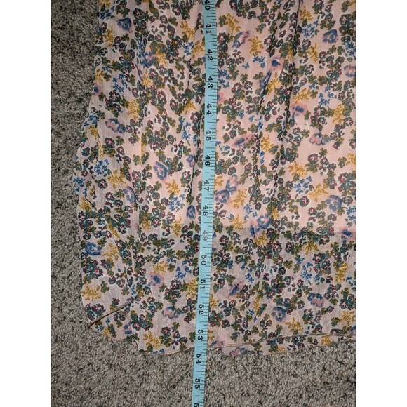 ASMiRAY Women's Maxi Ruffle Tiered Made in Turkey Modest SZ 38 (M) Micro-Floral - Picture 13 of 16